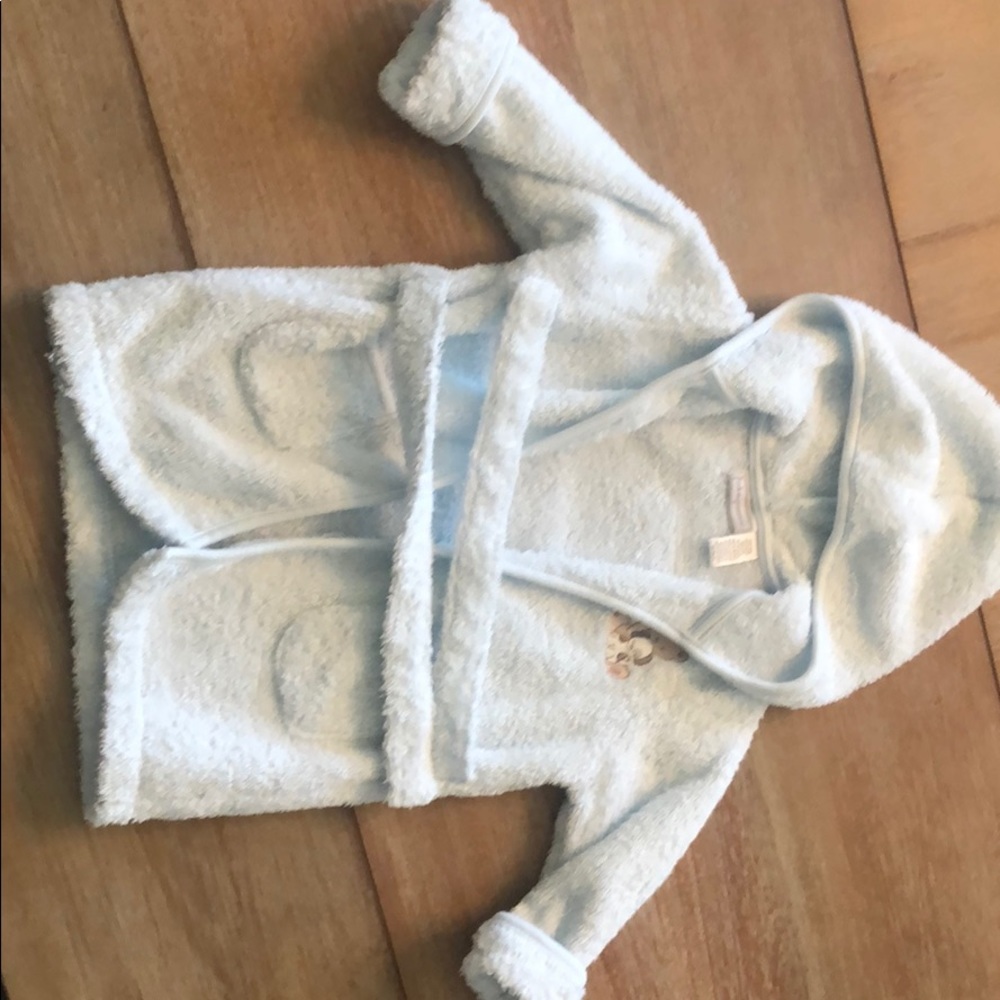 Light blue 0-9 months robe